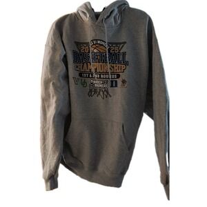 Champion  Women's  Basketball Championship 2025 Pull Over Hoodie  Gray 2 XL Mens